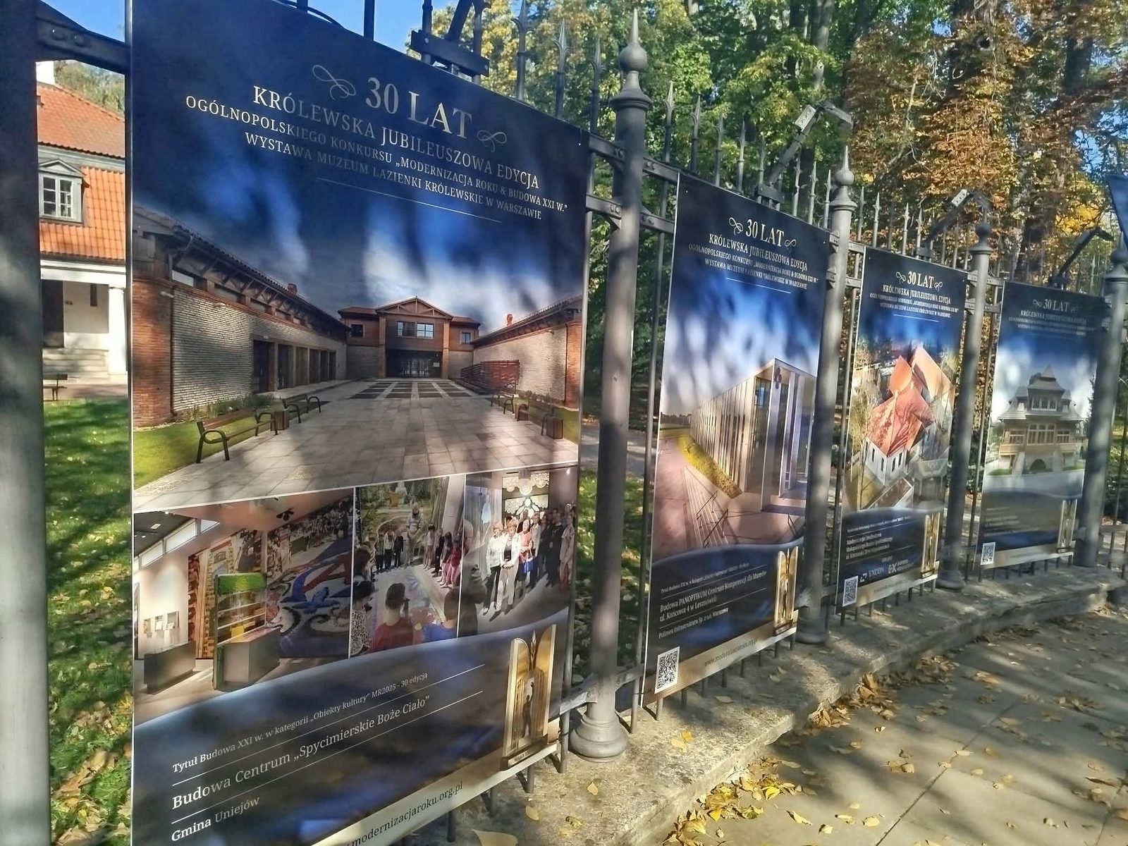Centrum Spycimierskie na wystawie w Łazienkach Królewskich