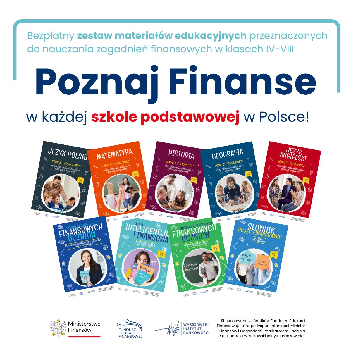 Pakiet „Poznaj Finanse” trafił do szkół podstawowych